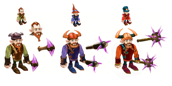 Персонаж.Воин.Развитие по уровням.