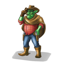 Тролль-ковбой v2