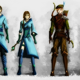 концепт персонажи