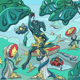 водный мир профессор ящер