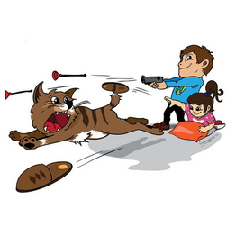 assault on bobtail cat