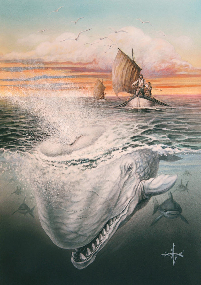 " Держать на кита...!!! "