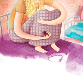 Иллюстрация для журнала Фома