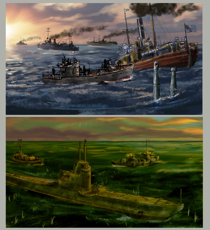 ВОВ. подлодка С-7