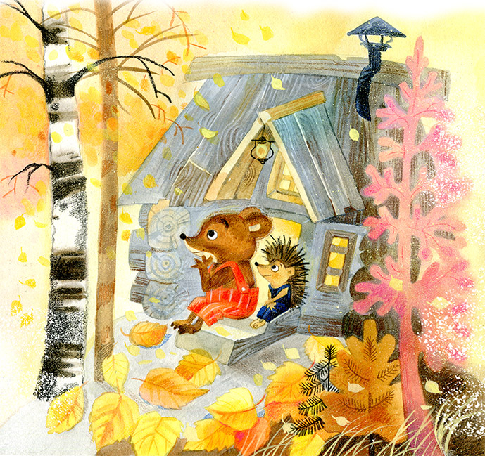 про Ежика и Медвежонка