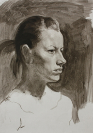 Портрет девушки.