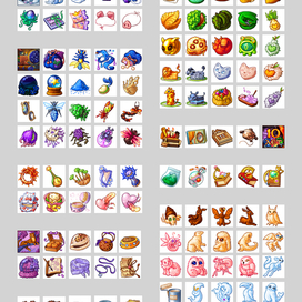 Иконки для он-лайн игры