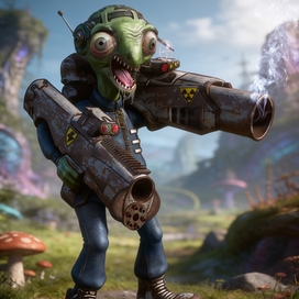 Alien Soldier