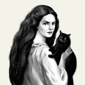 Иллюстрация для обложки романа Андрея Кокотюхи "Изгнанник"