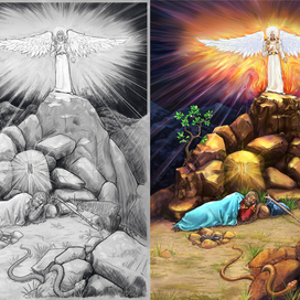 ангел иллюстрация