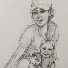 «Тётя с дочкой»