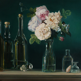 Цветы и стекло