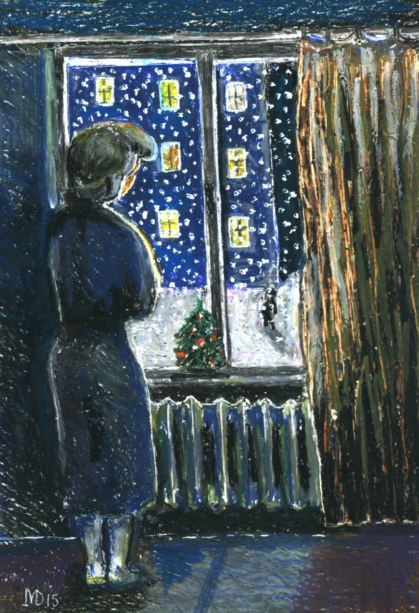 снег и одиночество