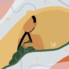 Дама в шляпе 