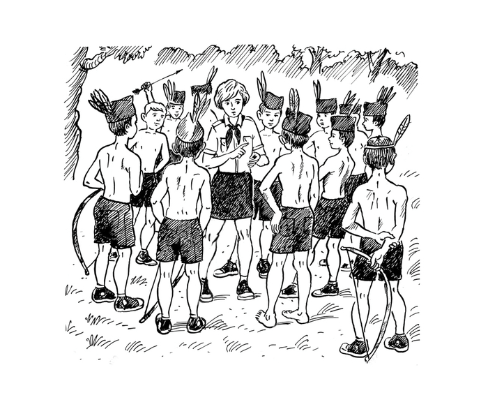 пионеры-индейцы