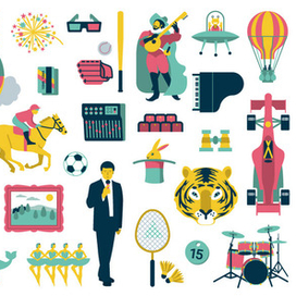 Entertainment pattern