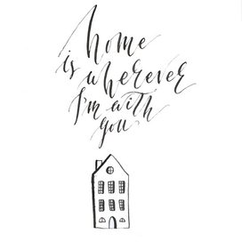 Каллиграфия тонким пером