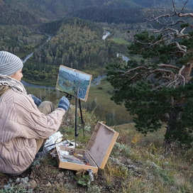 Река. Сибирь