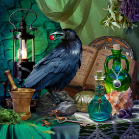 В гостях у колдуньи