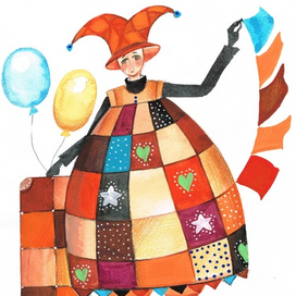 Эскиз костюма к сп-лю "Теремок"