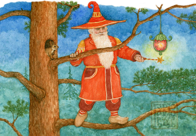 Волшебник зажигает огни