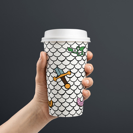 Принт на кружку, для кофейни "МореКофе"