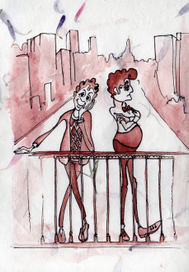 Иллюстрация к рассказу Рея Брэдбери   "Баг" 