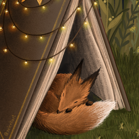 Любимая книга Лиса 📖