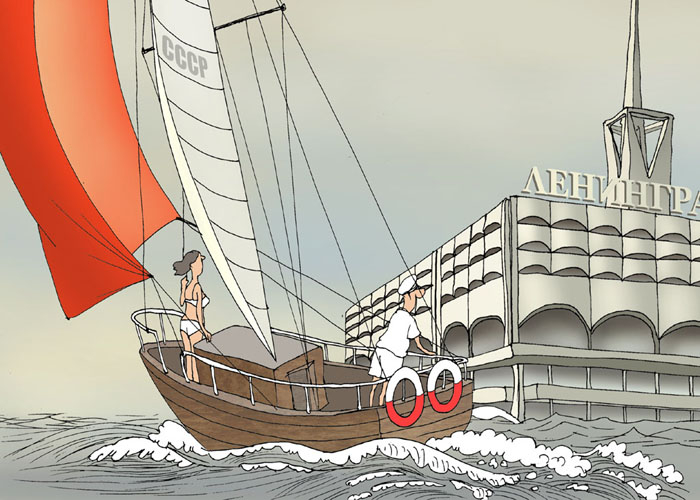 1982 год. Построен Морской вокзал