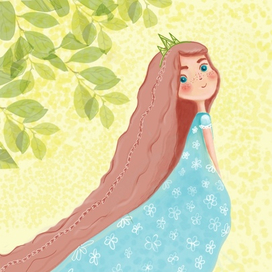 Девочка - весна )