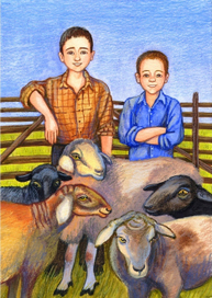 Юные чабаны