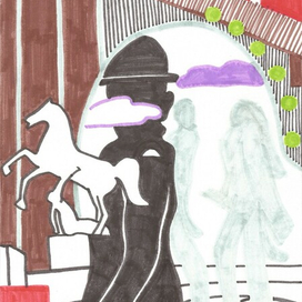 Иллюстрация к "Петербургу" Андрея Белого