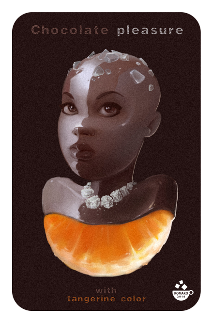 заводной апельсин под горьким шоколадом