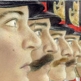 ...Побатальонно! На одного линейного дистанции... 