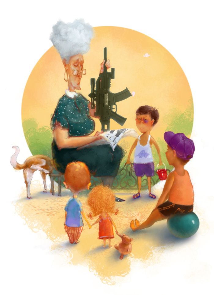 Сначала разберется бабушка!