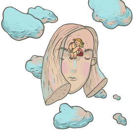 Девочка внутри