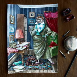 Аристократ по мотивам Федотова