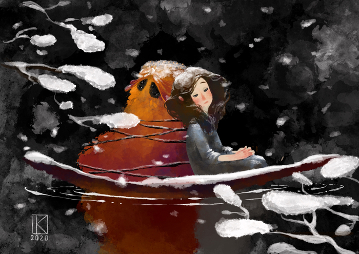 Начало зимы.