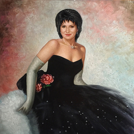 Портрет в стиле пин-ап