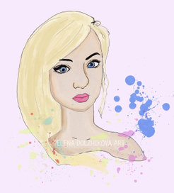 GIRL ALENA DOLZHIKOVA