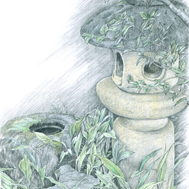 Уголок японского сада