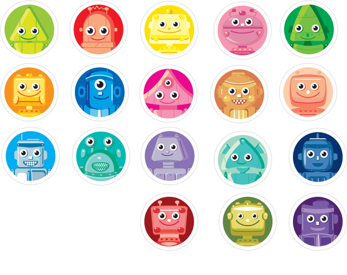 роботы для мобильного приложения