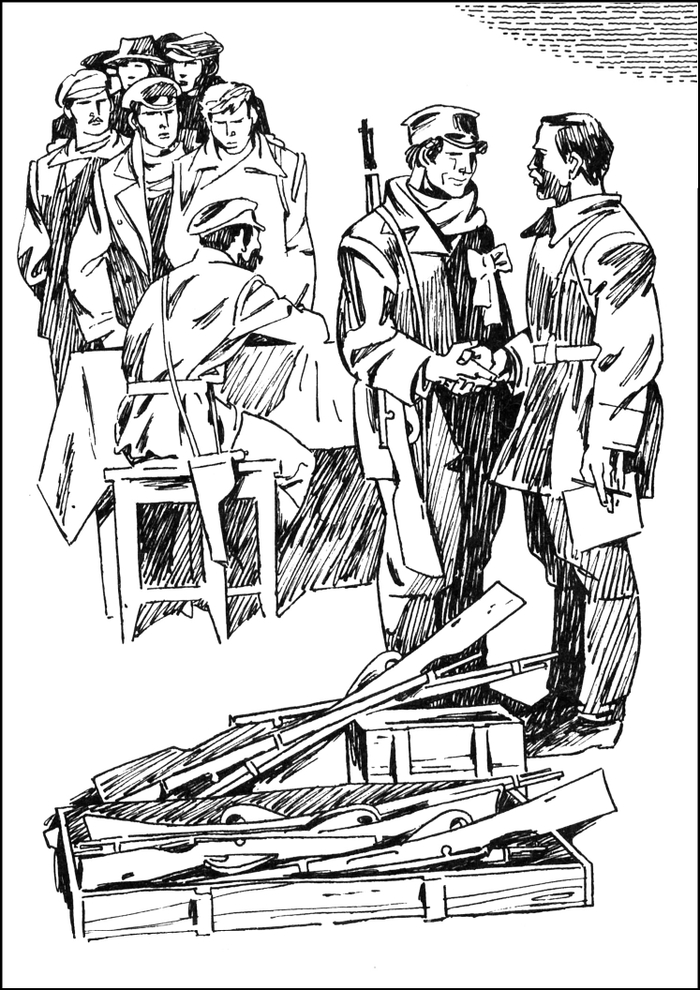 "Как это было" Уходили добровольцы...