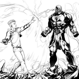 Мой OC vs Darkseid