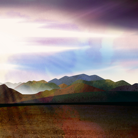 солнце сквозь тучи