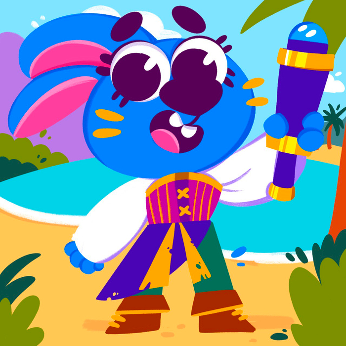 Зайка пират