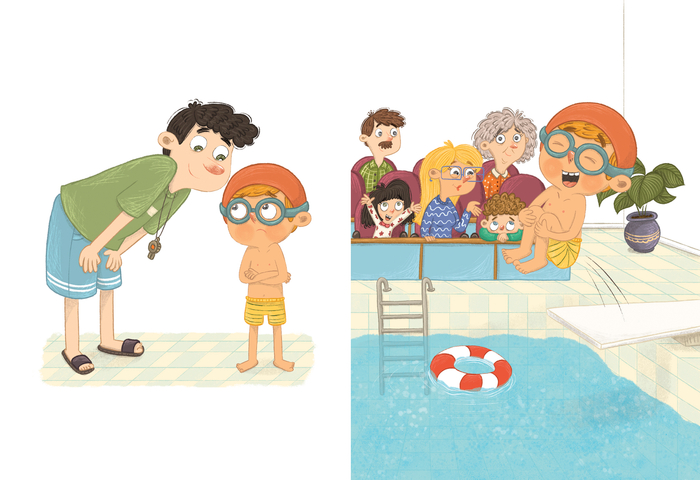 Иллюстрация к книге "Я сдаюсь" издательство " Питер"