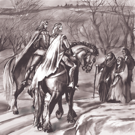 Макбет, Банко и ведьмы