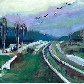 Уж небо осенью дышало