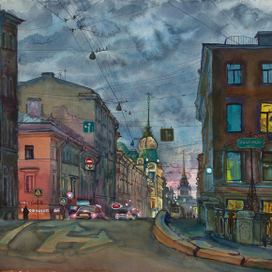 Таинственный вечер.